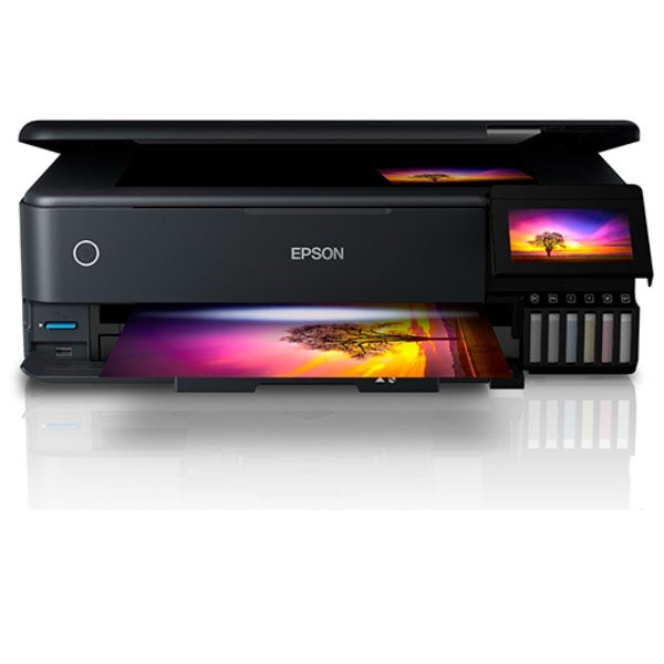 Multifuncional Epson Ecotank fotografica L8180 tinta continua cristal oficio doble carta ethernet wifi usb 32 ppm