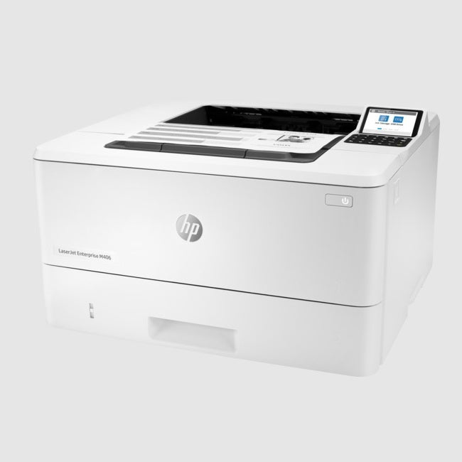IMPRESORA HP LASERJET ENTERPRISE M406DN HASTA 40PPM DUPLEX USB 2.0 ETERNET MEMORIA 1GB MONOCROMATICO CAJA DAÑADA