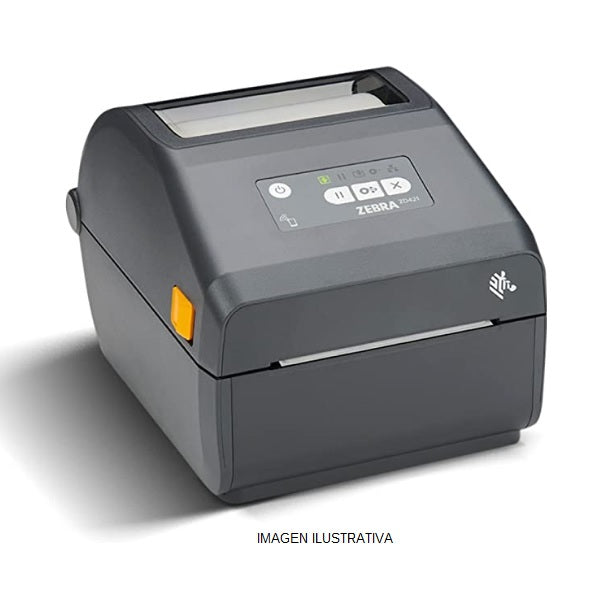 Impresora Zebra ZD421 DT Termica Directa 4in /203dpi 4Ips con puertos Usb Ethernet No Utiliza Ribbon ZD4A042-D01E00EZ
