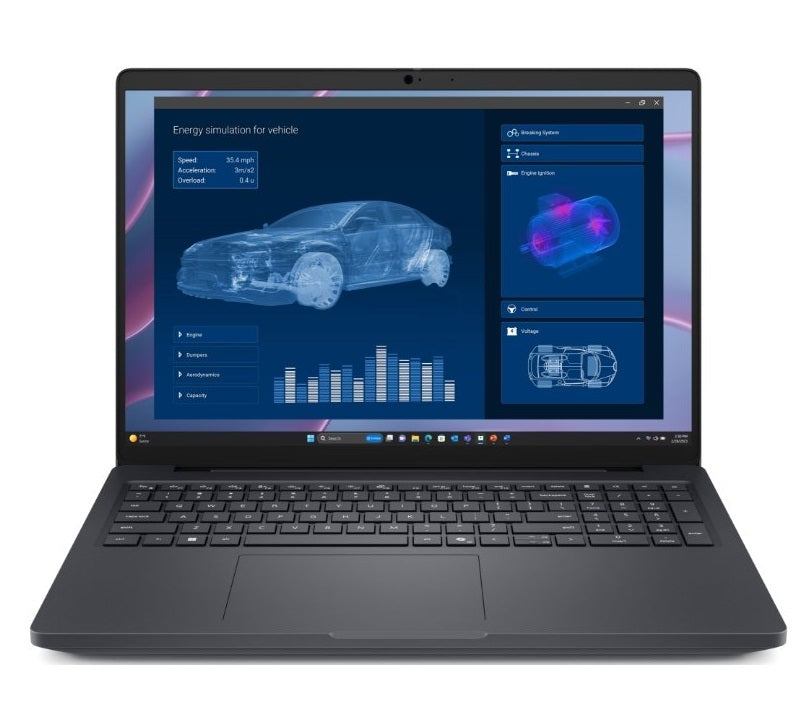 Laptop Workstation Dell Pro Max Intel Ultra 7-255H 16 pulg 32GB 1TB SSD Nvidia RTX 500 6GB Windows 11 Pro Garantia 5 años Pro Support Plus