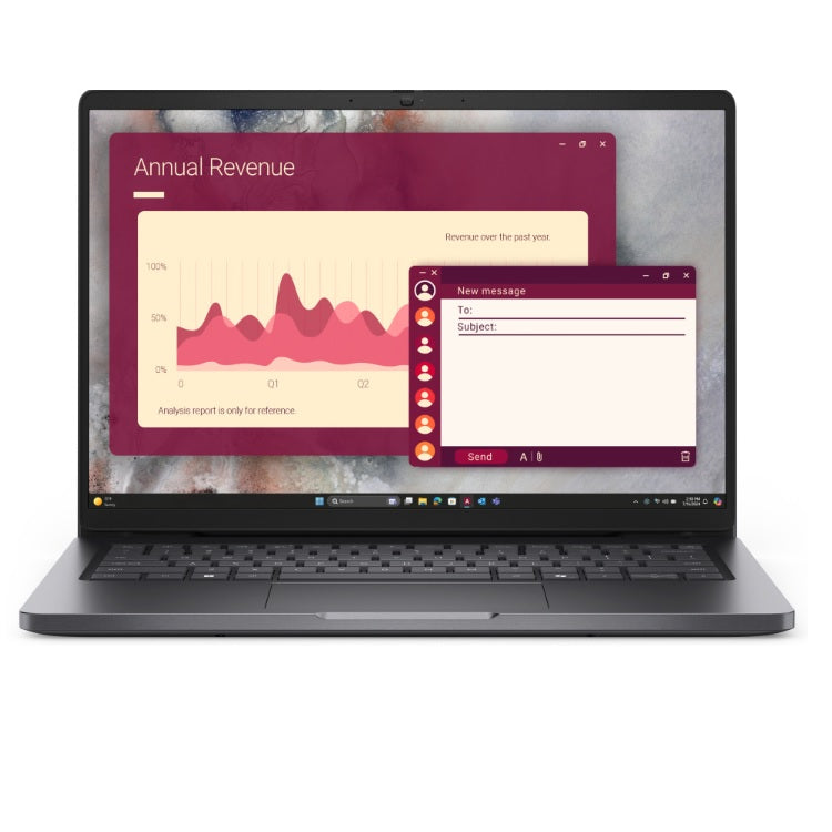 Laptop Dell Pro PC14250 Intel Ultra 5-225U 14 pulg 16GB 512GB SSD Windows 11 Pro