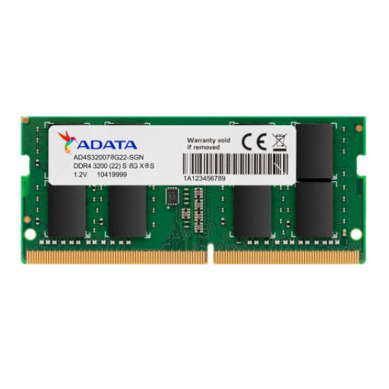 Sodimm ADATA 8GB DDR4 3200Mhz AD4S32008G22-SGN