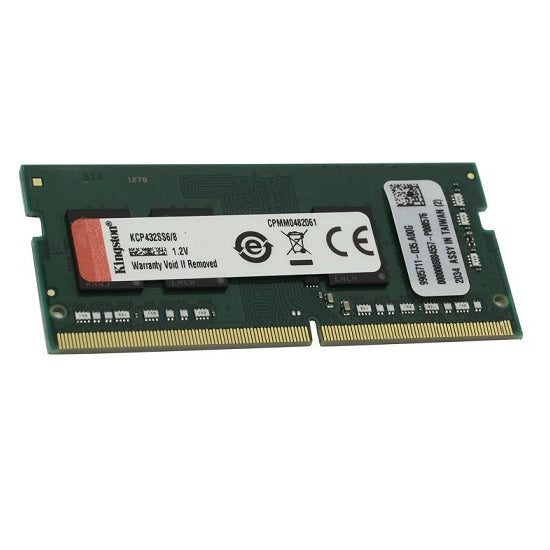 SODIMM KINGSTON 8GB DDR4 3200MHZ SINGLE RANK KCP432SS6/8