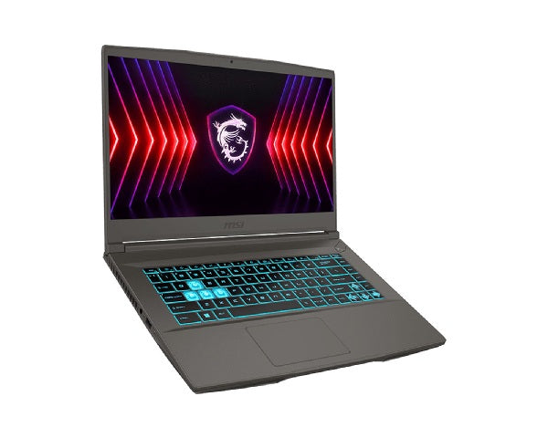 Laptop MSI Thin 15 Intel Core I5-13420H 16GB DDR4 RTX 4050 6GB SSD 512GB NVME 15.6 FHD 144Hz Win 11 Home teclado Ingles B13VE-3023US