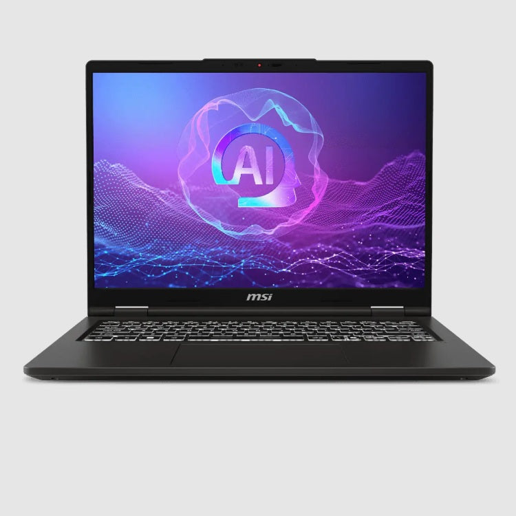 Laptop MSI VENTURE A14 AI AMD Ryzen AI 5 16GB DDR5 SSD 512GB NVME 14 FHD 144Hz Win 11 PRO Copilot PC incluye Backpack