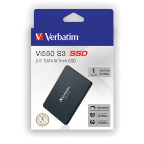 SSD 2.5 1TB Verbatim SATAIII VI550 560/535 MB/S modelo VB49353