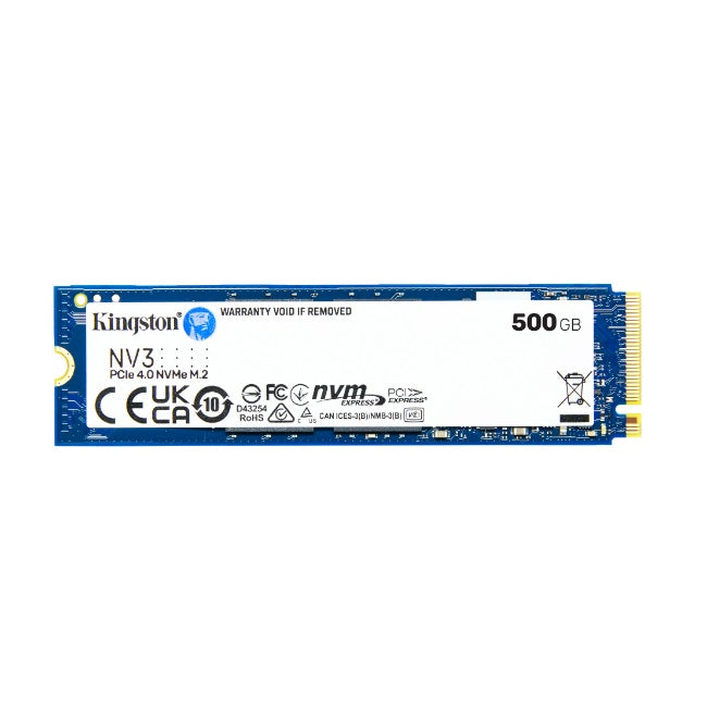 SSD M.2 2280 NVMe/PCIe 500GB Kingston NV3 PCIe 4.0 5000MB/seg SNV3S/500G