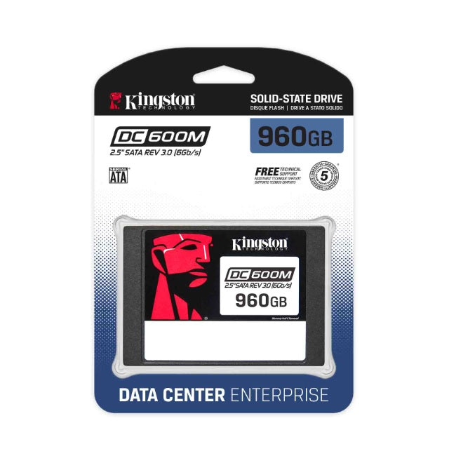 SSD 2.5 960GB Kingston SATA III DC600M Mixed-Used Enterprise SEDC600M/960GB
