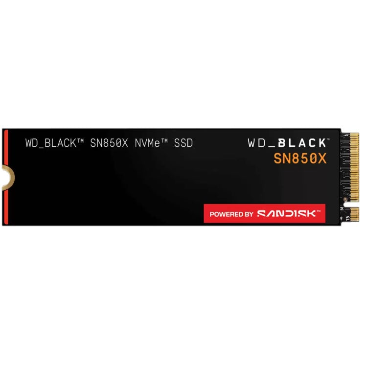 SSD M.2 2280 Nvme 1TB SanDisk WD_Black PCIe 4.0 7300MB/s SN850X compatible con PS5