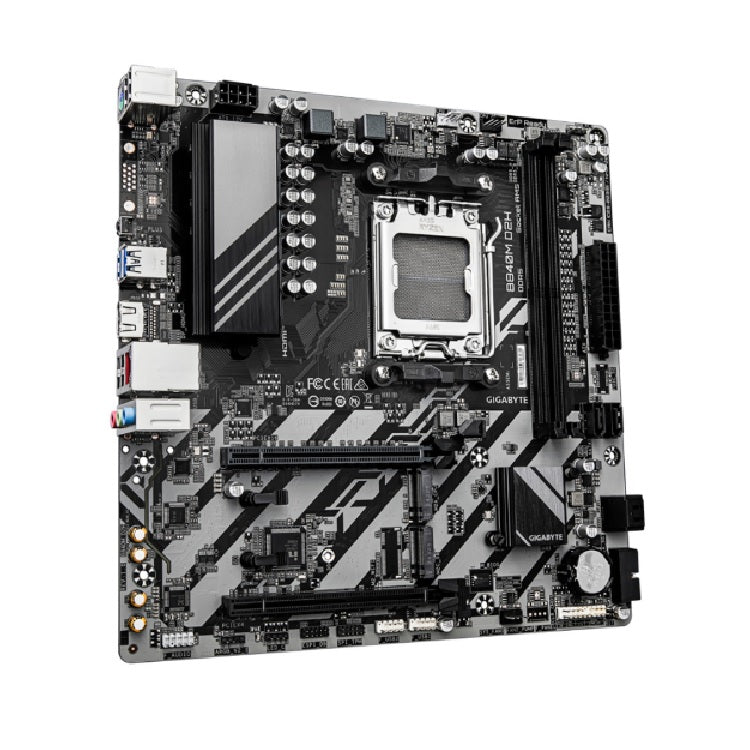 Tarjeta Madre Gigabyte B840M D2H AMD Socket AM5 2xDDR5 1xHDMI 1xDP 1xRJ45