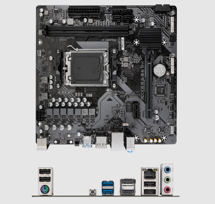 Tarjeta Madre Gigabyte A620M H socket AM5 2xDDR5 1xHDMI 1xDP Micro ATX