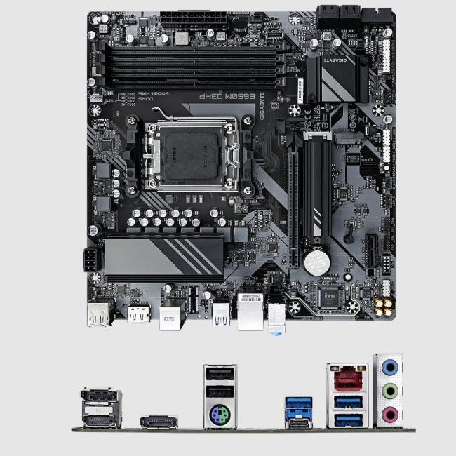 Tarjeta madre Gigabyte B650M D3HP socket AM5 Wifi 4xDDR5 1xHDMI 2xDP Micro ATX
