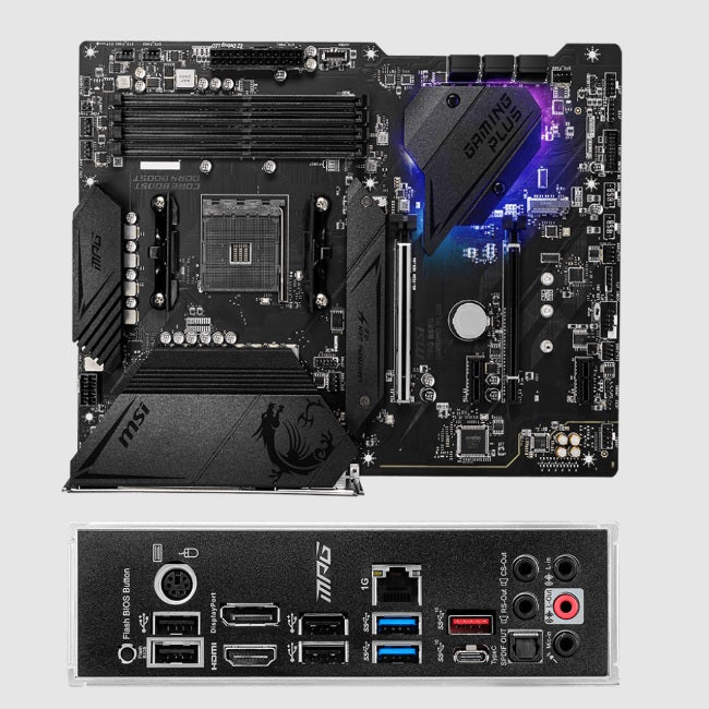 Tarjeta madre MSI MPG B550 GAMING PLUS socket AM4 4xDDR4 4266Mhz HDMI DP