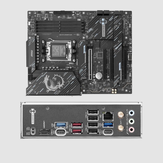 Tarjeta madre MSI X870 Gaming Plus Wifi socket AM5 4xDDR5 HDMI ATX