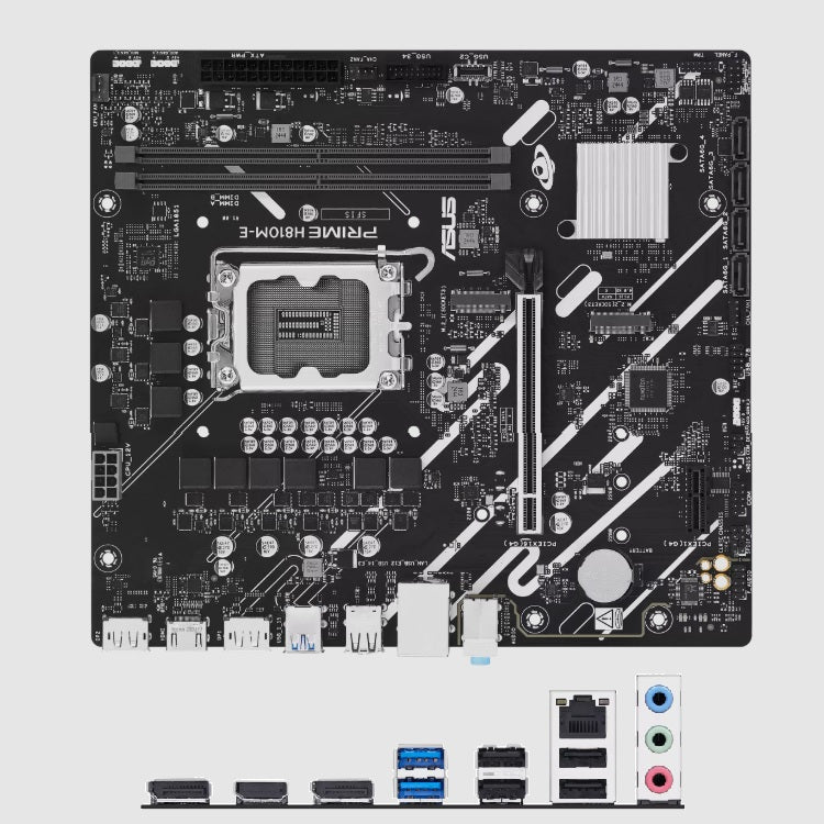 Tarjeta Madre Asus PRIME H810M-E socket 1851 Ultra Series 2 128GB 2xDDR5 2xDP 1xHDMI