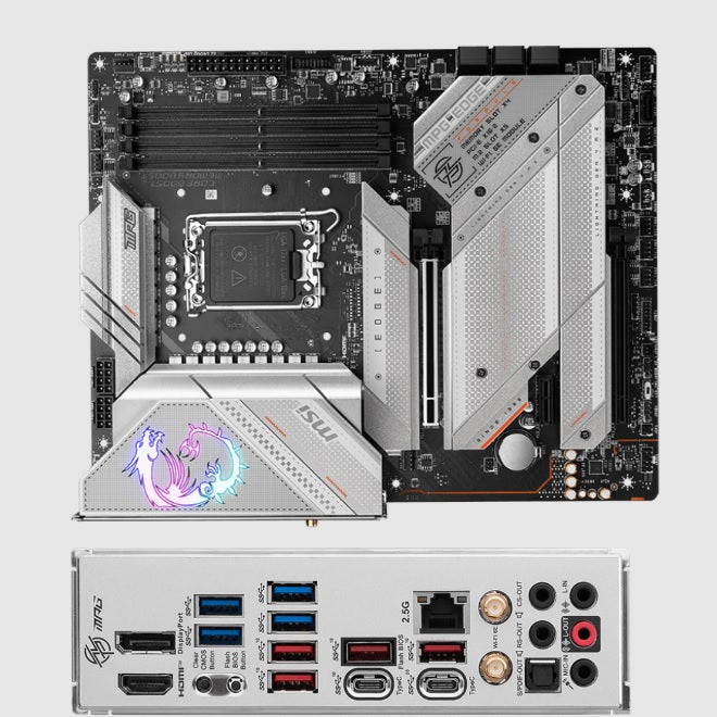 Tarjeta madre MSI MPG Z790 EDGE WIFI socket 1700 12/13/14a Gen 4xDDR5 HDMI DP ATX