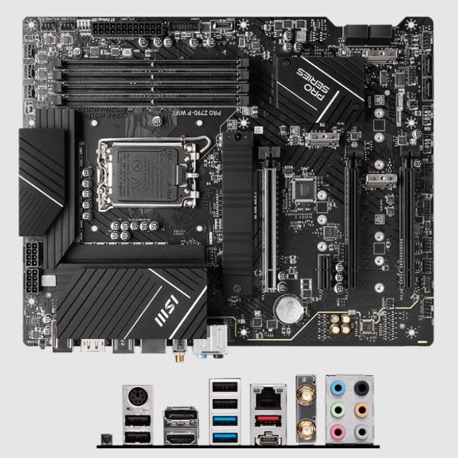 Tarjeta madre MSI Pro Z790-P Wifi DDR5 socket 1700 12/13/14a Gen 4xDDR5 HDMI DP ATX
