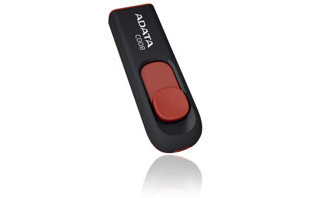 Memoria ADATA 64GB USB 2.0 negro/rojo C008BK