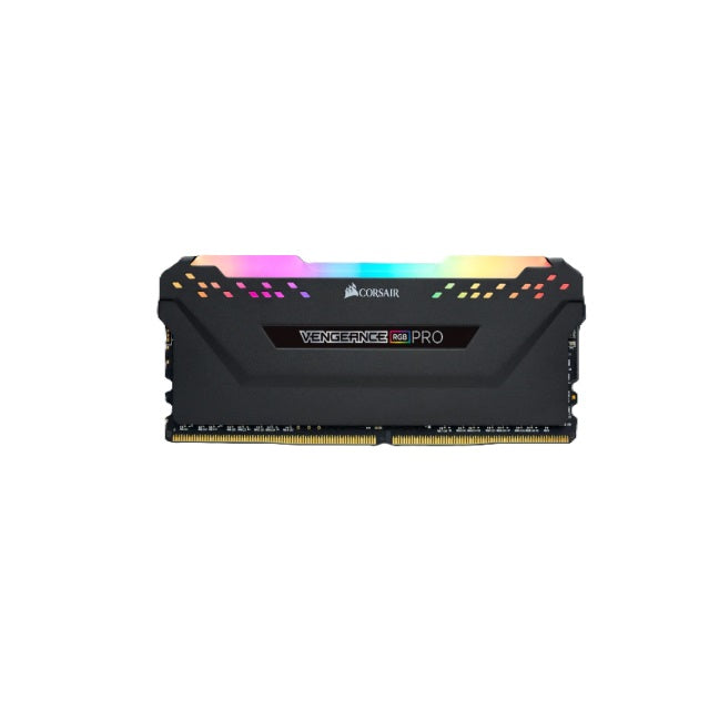 Memoria Corsair 8GB 3200Mhz DDR4 VENGEANCE RGB PRO CL16 disipador negro