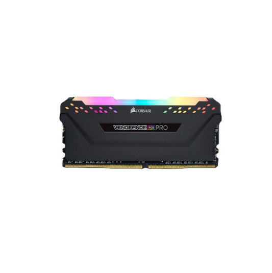 Memoria Corsair 8GB 3200Mhz DDR4 VENGEANCE RGB PRO CL16 disipador negro