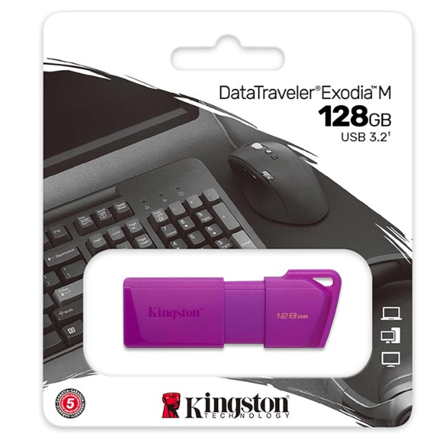 Memoria Kingston 128GB USB 3.2 Gen EXODIA Morada
