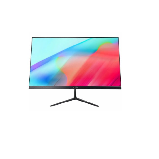 Monitor Acteck 24.5 Captive IPS plano Advance negro 1920*1080 FHD 75Hz con bocinas