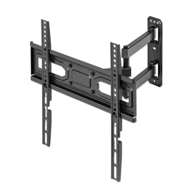 Soporte Manhattan para TV 32 a 55 pulgadas 45KG en pared ajuste para inclinacion giro y nivelacion posterior a la instalacion