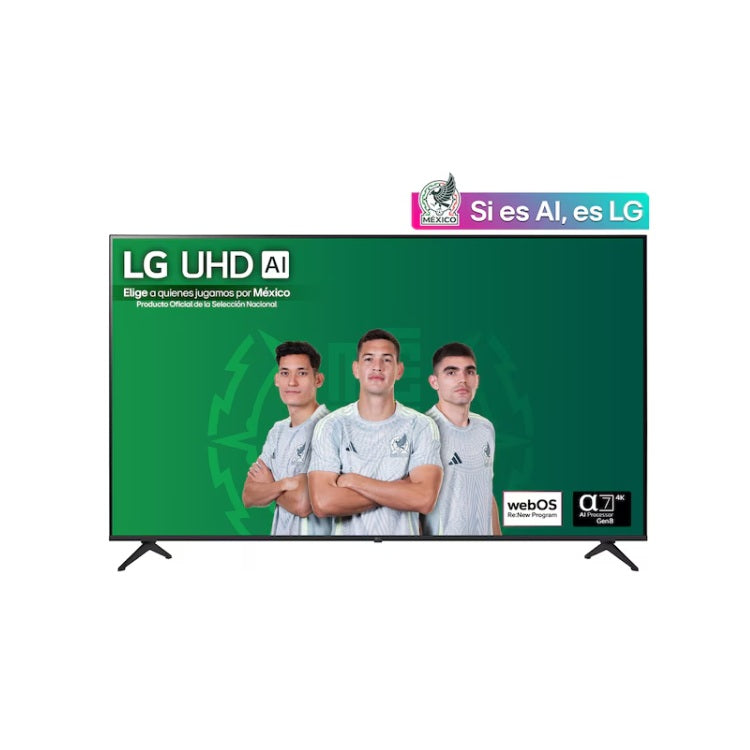 Pantalla Smart TV LG UA75 75 pulg 75UA7500PSA 4K Netflix Disney Prime Video HDMI USB