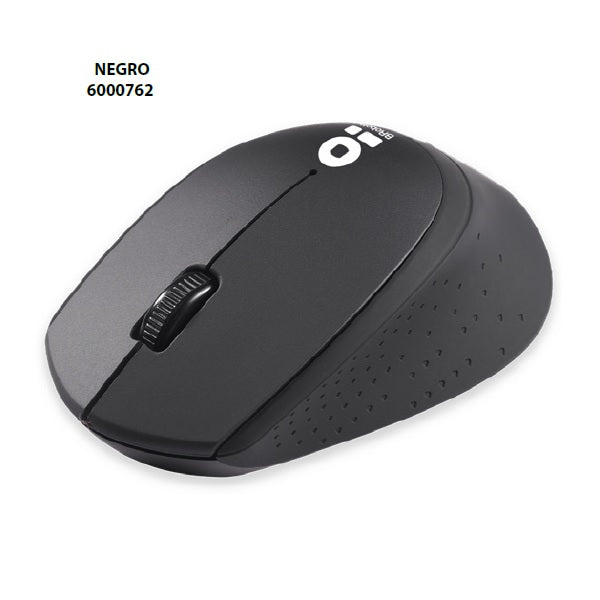 Mouse Brobotix Inalambrico con receptor USB 1000 DPI Negro
