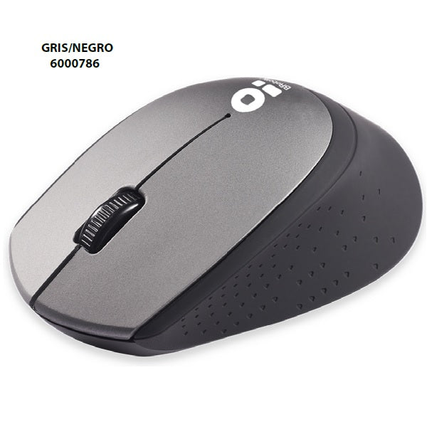 Mouse Brobotix Inalambrico con receptor USB 1000 DPI mocelo 6000786 color Gris/Negro