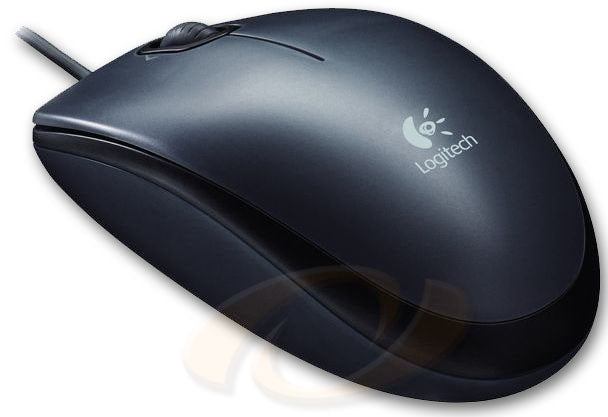 Mouse Logitech M100 Gris Conexión Alambrica USB DPI 1000 Compatible con Windows y MacOS