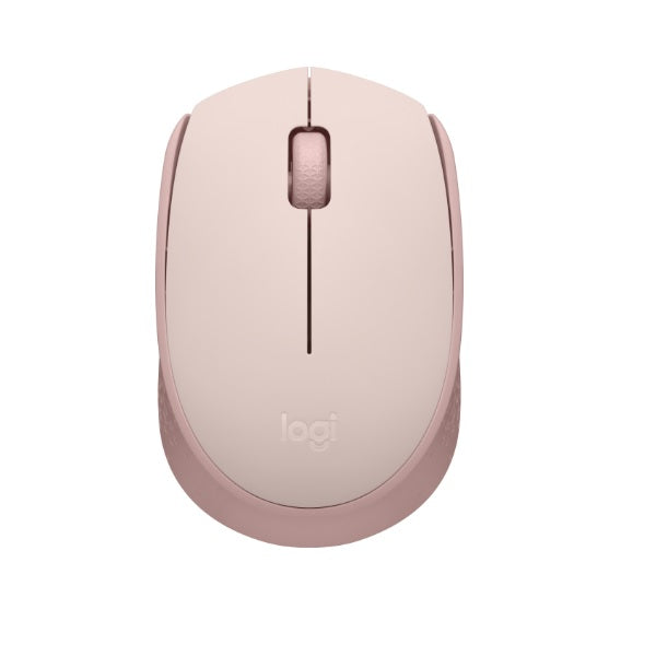 Mouse Logitech M170 Rosa Inalámbrico 1000 DPI 3xBotones Compatible con Windows y MacOS