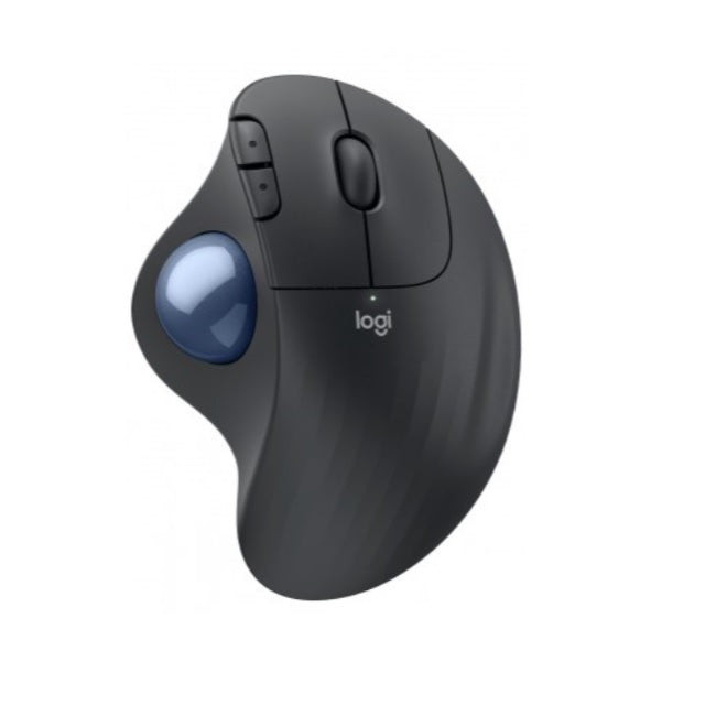 Mouse Logitech Ergo M575S Negro Conexion Inalámbrico DPI 2000 5xBotones Compatible con Windows macOS Linux ChromeOS