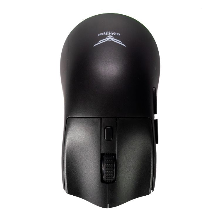 Mouse gaming Naceb inalambrico ergomico Phero Dynasty Negro de 800 a 10000 DPI con iluminacion RGB triple conexion NA-2642