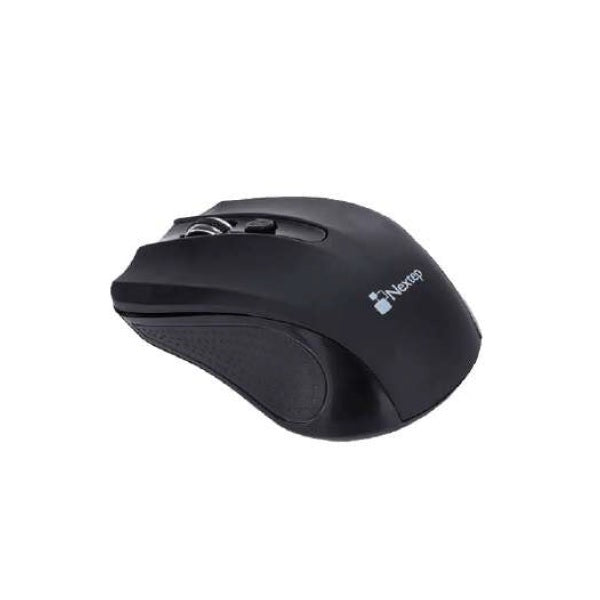 Mouse Nextep Inalámbrico Ergonómico USB 1600 DPI Negro