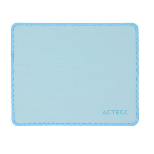 Mousepad Acteck Vibe Flow MT430 Azul Claro 26x21cm Superficie Plana Acabado Suave de Tela