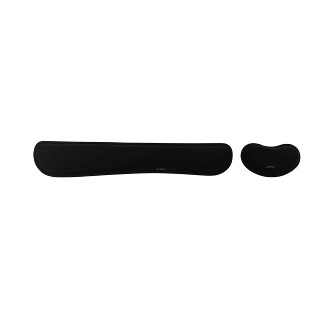 Reposa Muñeca Acteck para teclado y mouse Cushy Pro TR430 Espuma Viscoelástica Base Antideslizante Grafito
