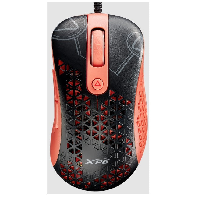 Mouse XPG SLINGSHOT Mera Alambrico negro con naranja 12 000DPI SLINGSHOT-BK/OGCWW
