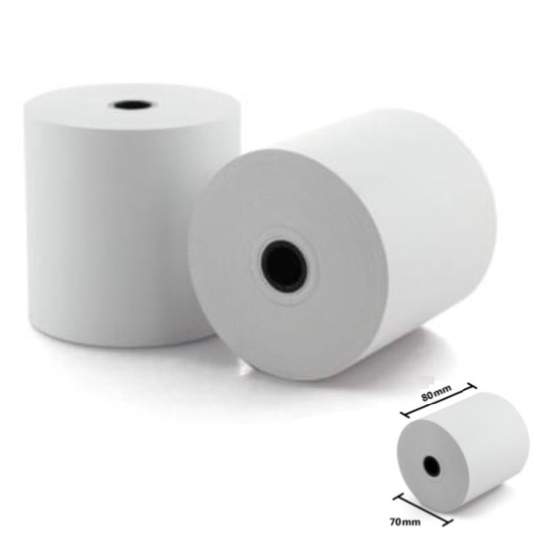 Papel Nextep Rollo Térmico 80 x 70mm Paquete de 5 Rollos