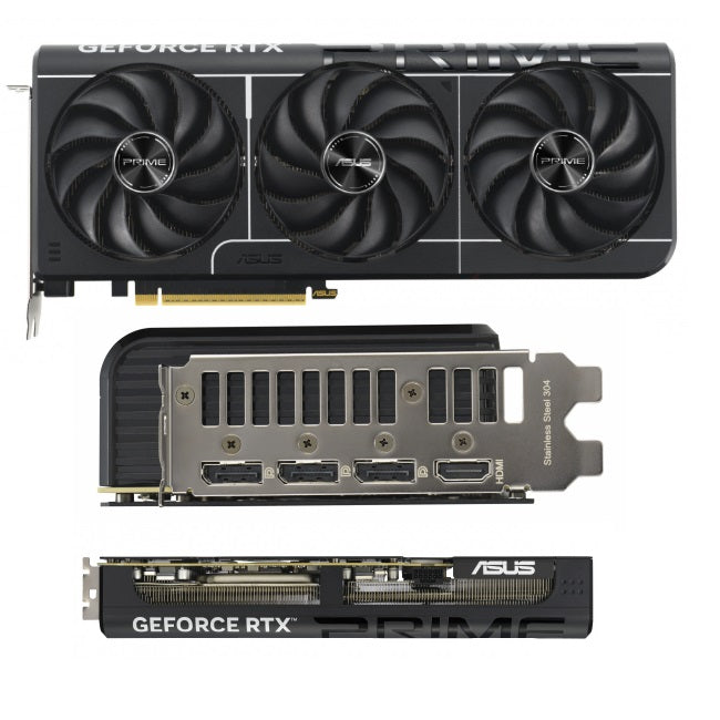 Tarjeta de video Asus 16GB PRIME RTX 5080 OC GDDR7 1xHDMI 3xDP 3xFan PRIME-RTX5080-O16G