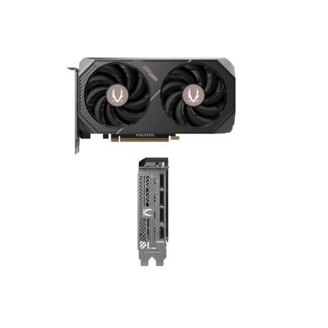 Tarjeta de video Zotac 16GB GeForce RTX 5060 Ti Gaming AMP 2xfan GDDR7 DLSS 4 1xHDMI 3xDP ZT-B50620F-10M