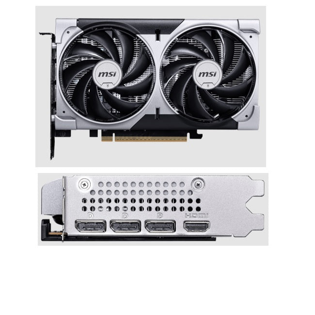 Tarjeta de video MSI 8GB GeForce RTX 5060 VENTUS 2xfan GDDR7 1xHDMI