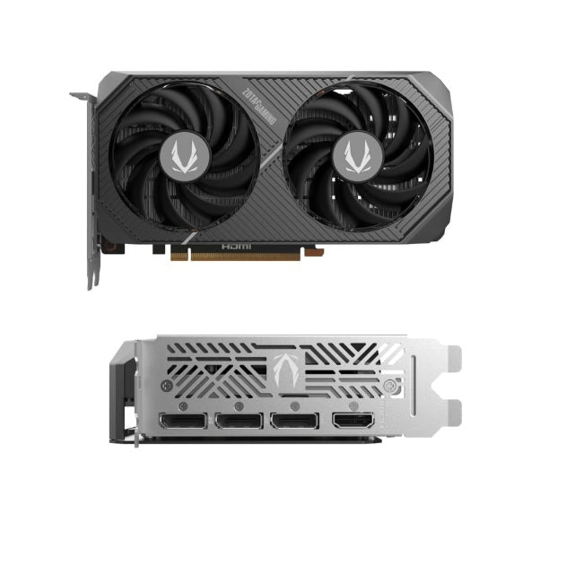 Tarjeta de video Zotac 8GB GeForce RTX 5050 Twin Edge 2xfan GDDR6 DLSS 4 1xHDMI 3xDP ZT-B50500H-10M