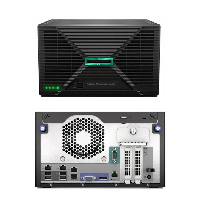 Servidor HPE ProLiant MicroServer Gen11 6325P 3.5GHz 4LFF-NHP 16GB 2TB HDD
