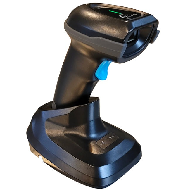Lector Codigos de Barras EC-2D-8380BT Negro Led Inalambrico BT USB USB-COM 1D 2D QR 500 Lecturas por segundo Resistente a Caidas de 1.5 Mts
