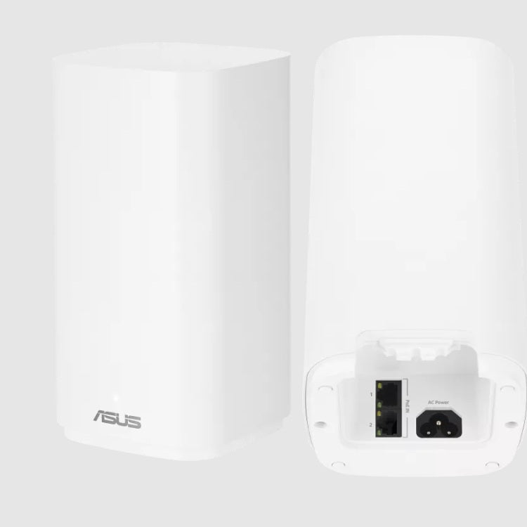 Sistema ASUS ZenWiFi BD5 Outdoor Wifi 7 BD5 Outdoor (W-1-PK) para exterior extendible Router 5000Mbps Dual 2.5G 4K-QAM opciones de montaje