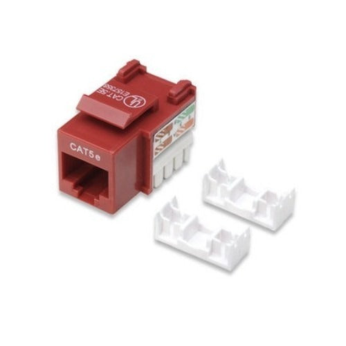 JACK INTELLINET CAT 5E DE IMPACTO ROJO