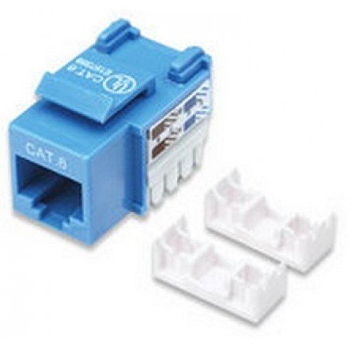 JACK INTELLINET CAT 6 DE IMPACTO AZUL