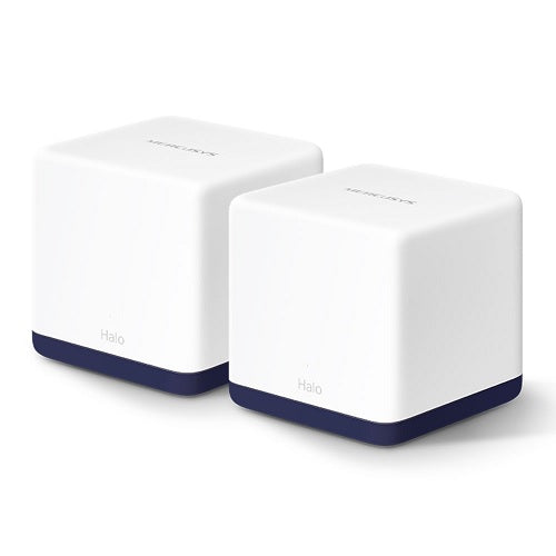 Sistema Halo H50G (2 piezas) Mercusys Mesh Wi-Fi AC1900 (3 puertos RJ45 gigabit por pieza) Beamforming