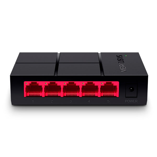 Switch Mercusys MS105G de escritorio 5 puetos gigabit 10/10/1000M no administrable plug and play carcasa de plástico